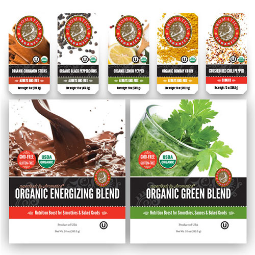 Aromatica Marketing Collateral