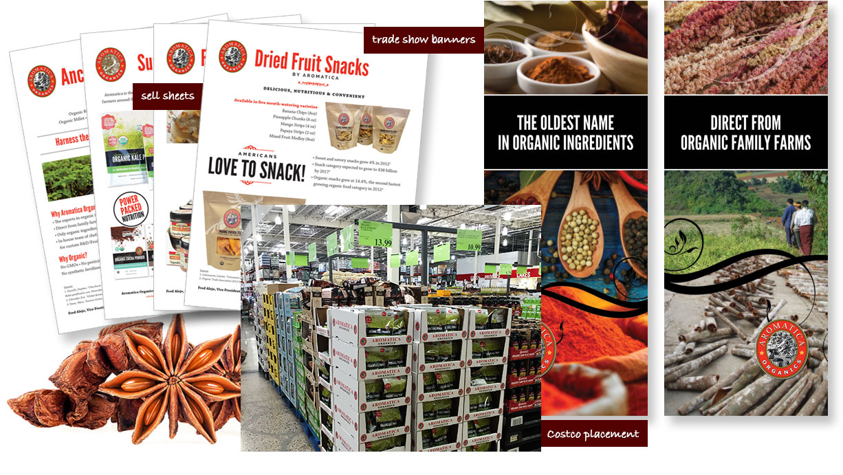 Aromatica Organics Marketing Materials