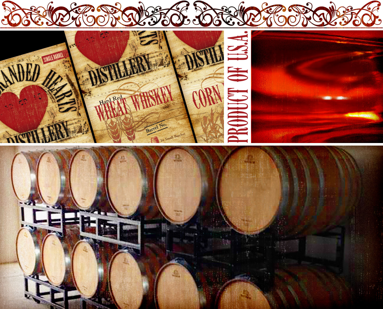 Branded Hearts Distilery Packaging